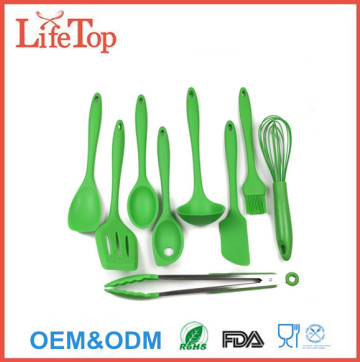 9-Piece Non-stick silicone kitchen utensils