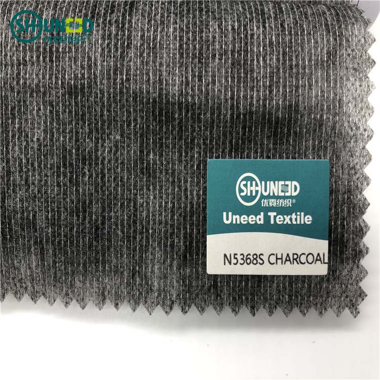 Polyester and Nylon Nonwoven fusible interlining fabric non woven interlining backing for cloth good quality interlining