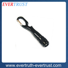 promotional aluminum custom mini led light keychain