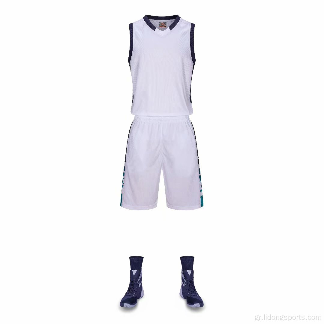 Γρήγορη ξηρή μπάσκετ φορούν προσαρμοσμένη στολή μπάσκετ