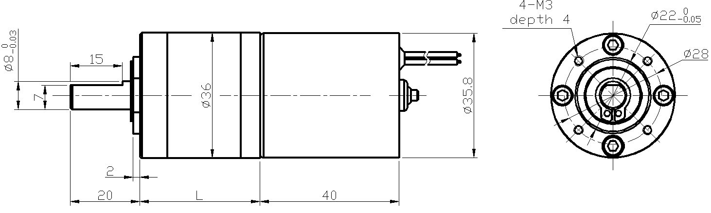 brushless motor gearbox