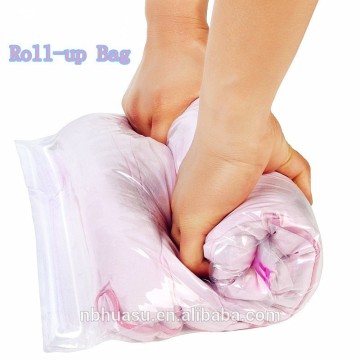 clear travel clothes vacuum storage bags