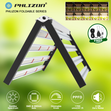 Phlizon mais novo fd6500 planta led crescer luz