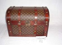 wooden trunk