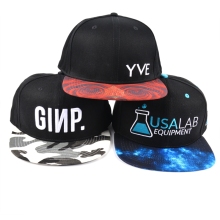 custom snapback hat acrylic letters