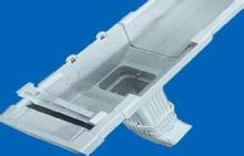 PVC house rain guard gutters Downspout for roofing rain dra