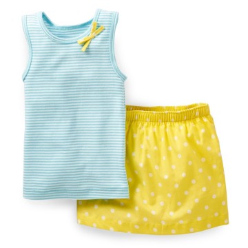 girl clothing set 2 pieces,baby girl summer clothing,baby girls with skirt