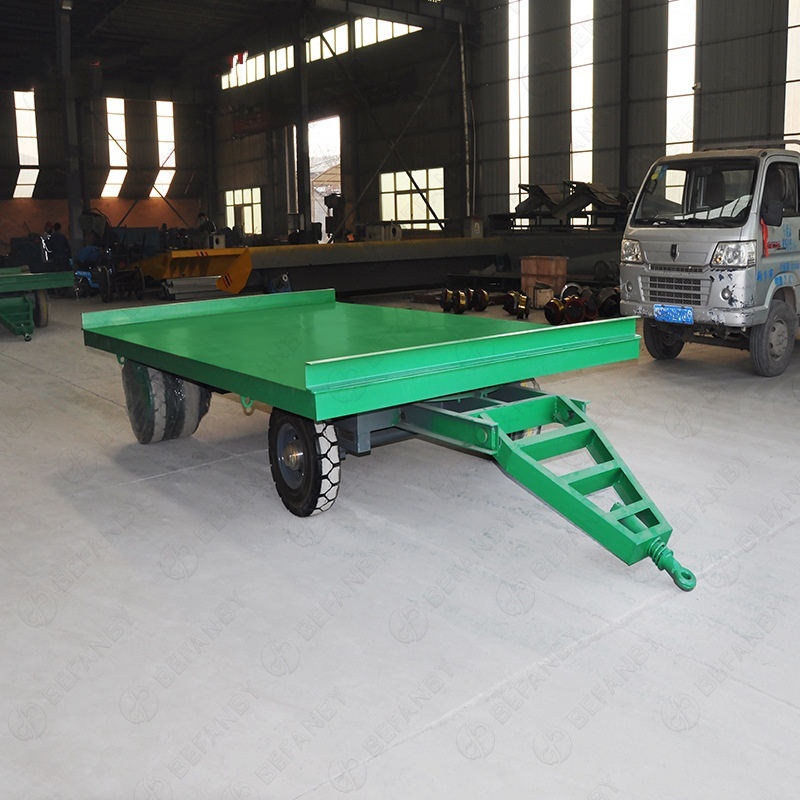 One-Way Tow Solid Tire Barrier Material Forklift Head Transporter