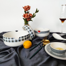 2020 new style Dinnerware+Sets Europe plate tableware restaurant dinnerware tableware