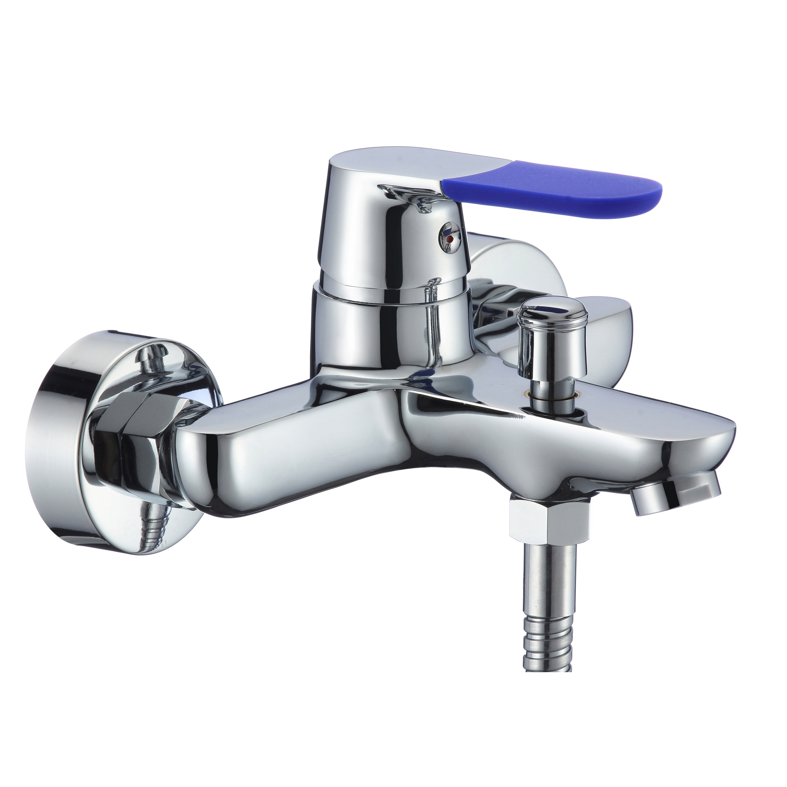 B0074-B China sanitary ware wall mounted single handle zinc bath faucet shower water mixer