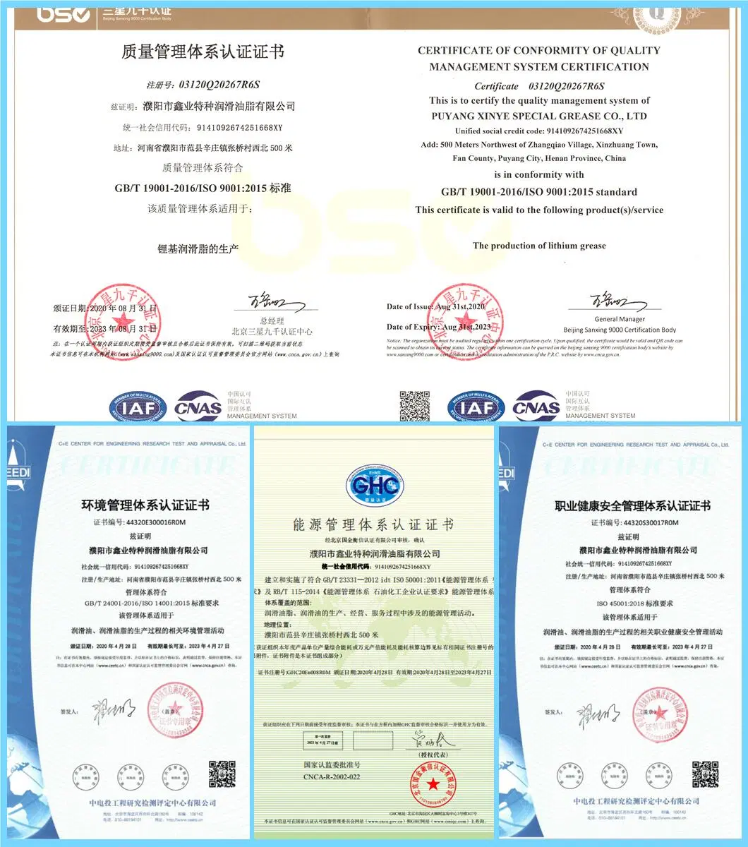 Automotive Bearings Transparent MP Multipurpose Industrial Nlgi 3 Lube Grease