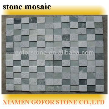 mosaic stepping stone patterns, cultured stone mosaic, Stone Mosaic