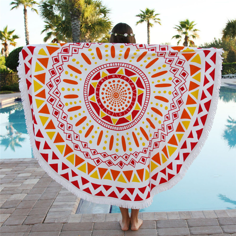 Round Beach Towel For Sale