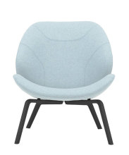 Modern Scandinavian Armchair Eden by Softline
