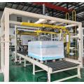 Automatic large size pallet wrapping machine