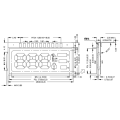 Customized ARKLED 28.8*14.2 TN LCD Integrated Display