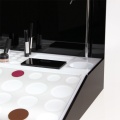APEX Tabletop Led Makeup Display Stand Dengan Cermin