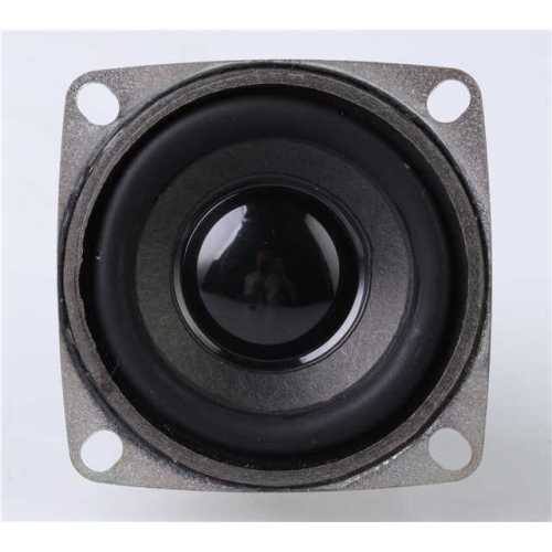 52mm 8ohm 2w rubber edge ferrite magnet speaker
