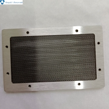 Brass Honeycomb Vent for Faraday Cage Shielding