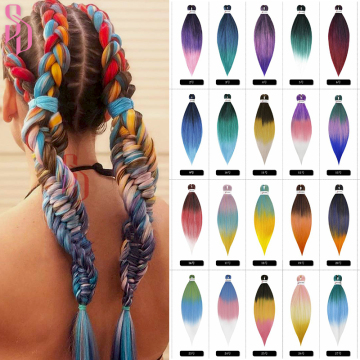 wholesale super easy braid synthetic hair extensions braids Hair Extensions Long Jumbo Braid