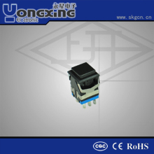 IP40 3A 250V AC push button switch double pole t85 push button switch