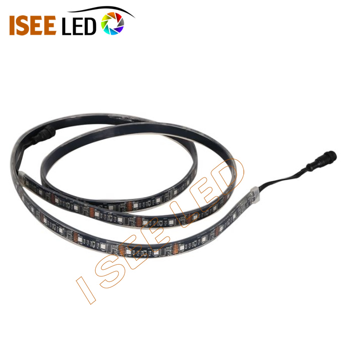 Folsleine kleur DMX adressive LED-fleksibele strip