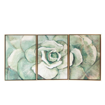 Abstract painting wood frame canvas for living room