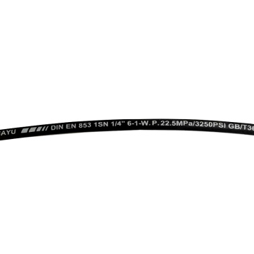 EN853 Wire Braided/Wire Wound Hydraulic Rubber Hose