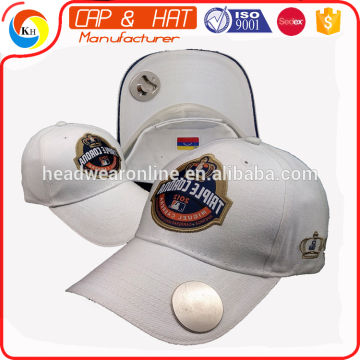 Promotion High-quality Custom bottle opener cap beer bottle hat