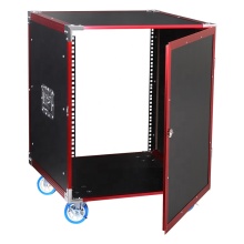 Folding 12U Aluminum Wheeled Flight Case
