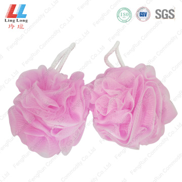 Lace flower mesh sponge bath wholesale item