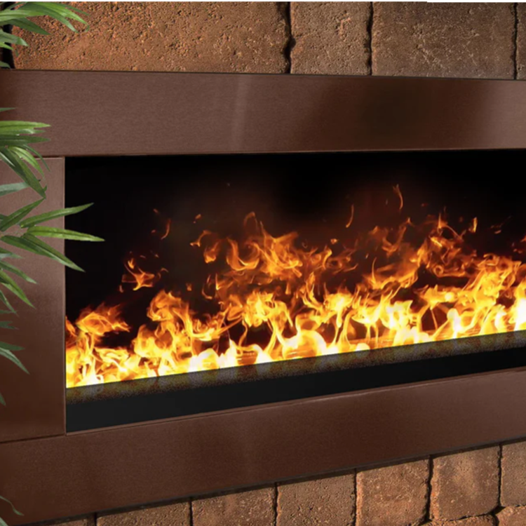 1000mm modern design 64color water vapor atomizing fireplace