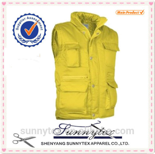 Sunnytex Mens Work Multi Pocket Vest