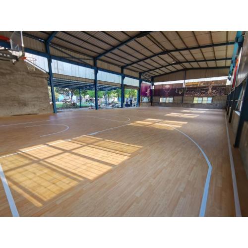 Pavimentazione sportiva per baksetball multiuso in PVC