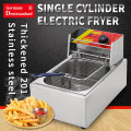 One Tank Electric Deep Fryer Professional Tabletop Restaurant kitchen Frying Machine