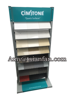 marble stone exhibition rack Quartz Stone Stand tower