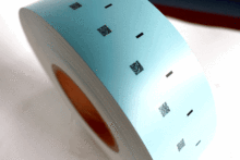 QR code plastic card printing