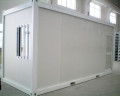 Milieuvriendelijk, flexibel montagecontainerhuis / modulair huis 6058 mm * 2438 mm * 2891 mm