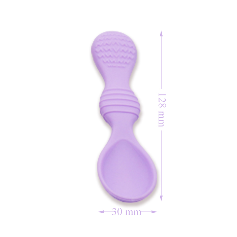 baby training spoon soft silicone baby spoon baby feeding spoon