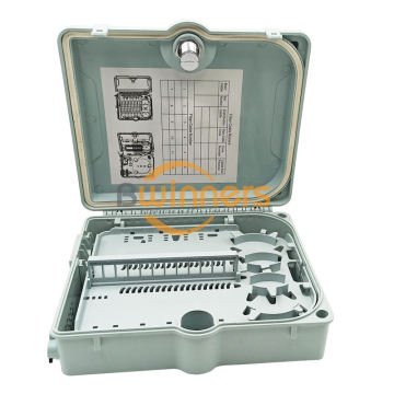 Reliable 12-Port Fiber Optic Box for Data Transmission