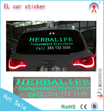 Black car body sticker custom flshing light car sticker,cool car sticker