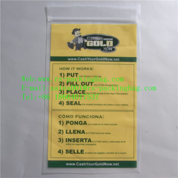 resealed zipper bag with lock resealed zipper bag with print