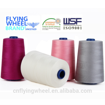 100% spun polyester sewing thread bag closing thread
