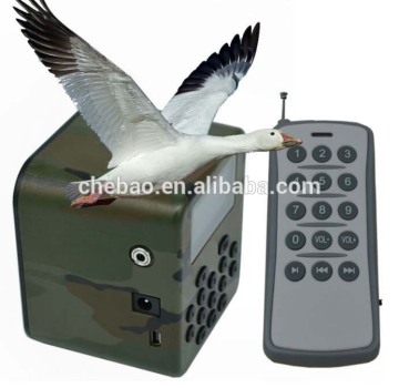 Professional electronic game machine, 50w electronic game caller, game machine for hunting with timer on / off