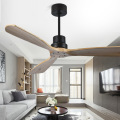 Ventilateurs de plafond décoratifs en bois LEDER