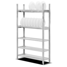Commercial Stainless Steel Kitchen Dish Drying Shelf Rack