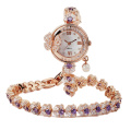 Handmade Jewelry Women's Bracelet Rhinestone Watch Custom