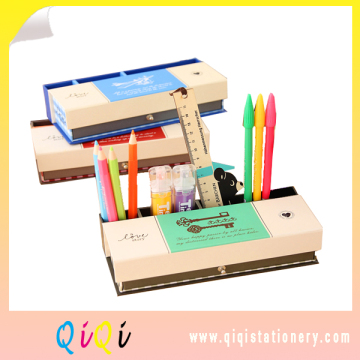 multipurpose student cardboard pencil box