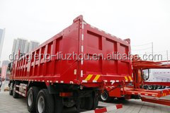 Dongfeng used dump truck tipper 8x4 H7 single cabin for sale