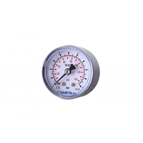 Mini medidor de pressão de ar de 25 mm